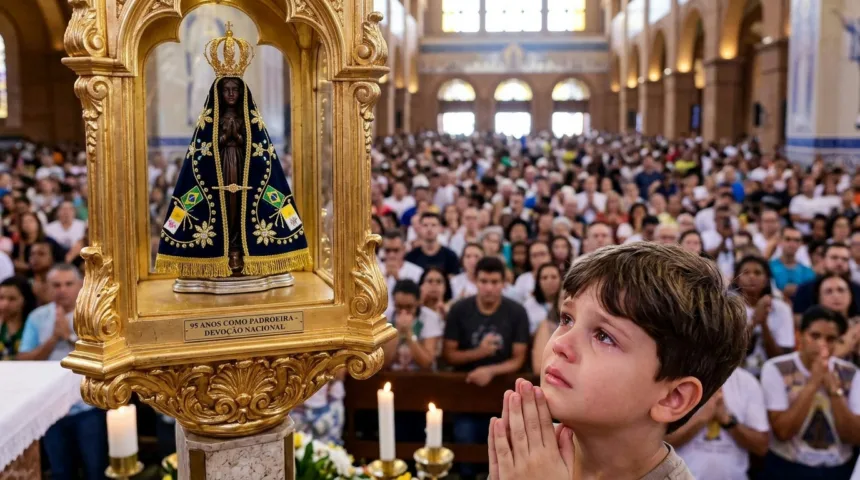 95 Anos como padroeira do Brasil: a trajetória de fé de Nossa Senhora Aparecida 95 Anos como padroeira do Brasil: a trajetória de fé de Nossa Senhora Aparecida