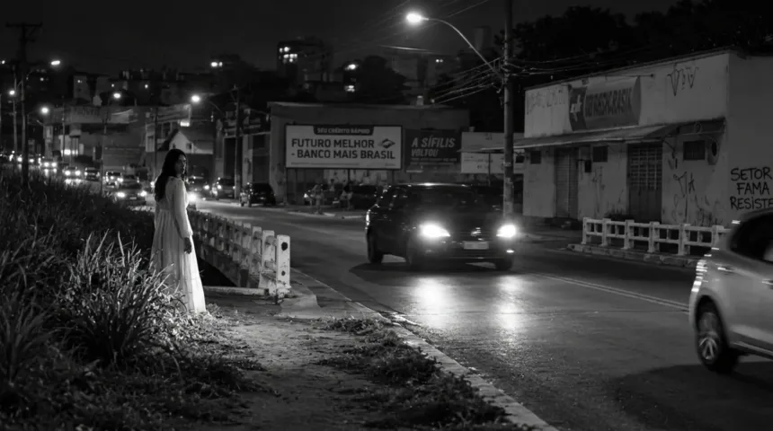 A lenda urbana da mulher de branco que assustava motoristas no setor Fama em Goiânia