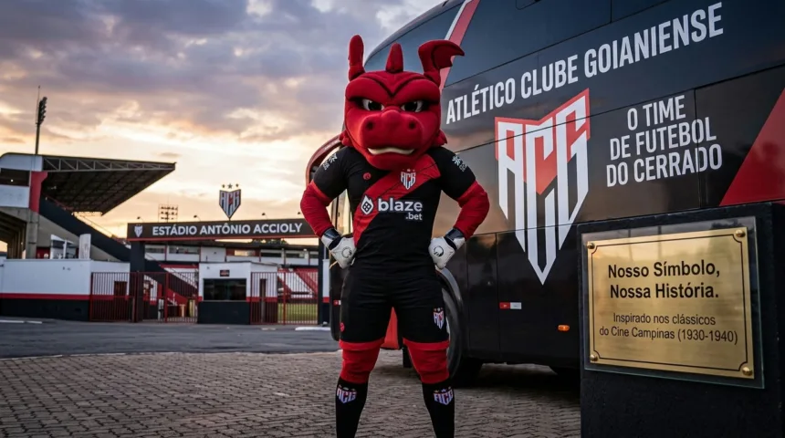 A origem do Dragão como símbolo do Atlético-go remonta aos cinemas de Campinas A origem do Dragão como símbolo do Atlético-go remonta aos cinemas de Campinas