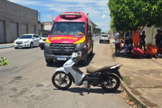 Acidente entre duas motos deixa dois feridos no oeste de Goianésia