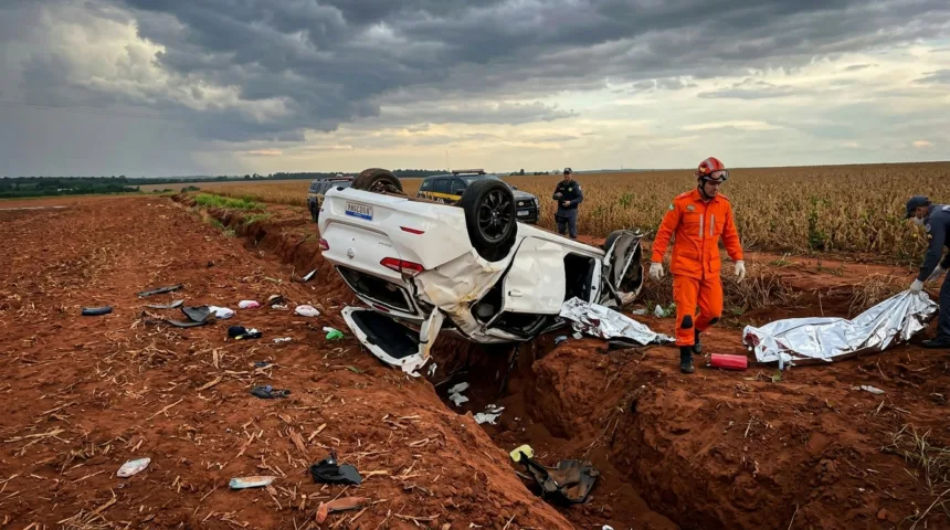 Acidente fatal em Querência vitima jovem de Anápolis e vereador