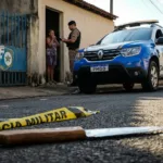Adolescente agride mãe, persegue vizinha com faca e tenta tomar arma de policial militar