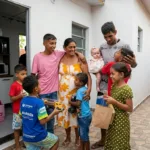 Anápolis celebra reencontro de sete filhos com a mãe após reforma estrutural em residência