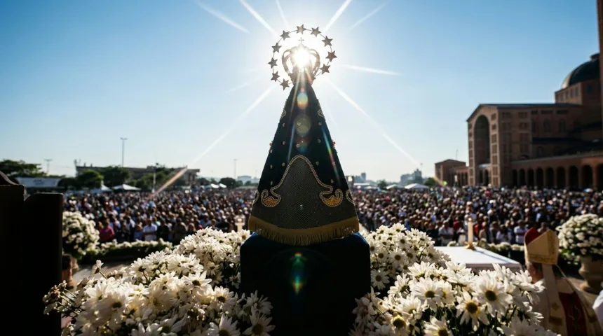 Arcebispo de Aparecida defende desarmamento e combate à fome em missa solene Arcebispo de Aparecida defende desarmamento e combate à fome em missa solene