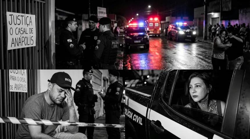 Assassinato de casal em Anápolis gera comoção entre familiares e amigos
