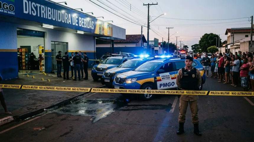 Ataque a tiros em distribuidora de Anápolis deixa jovem internada morta após marido falecer Ataque a tiros em distribuidora de Anápolis deixa jovem internada morta após marido falecer