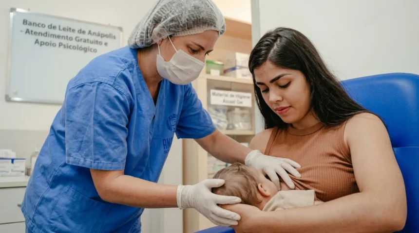Banco de Leite de Anápolis amplia assistência gratuita para mães e bebês Banco de Leite de Anápolis amplia assistência gratuita para mães e bebês