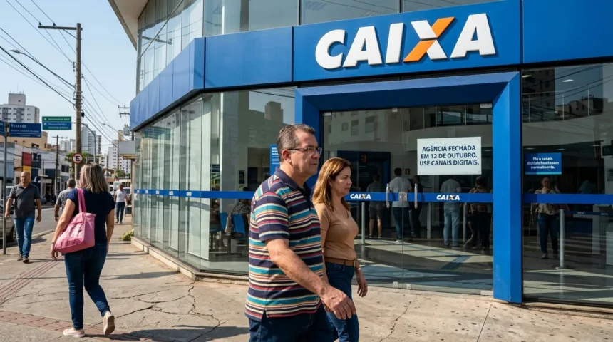 Bancos suspendem atendimento presencial no feriado de 12 de outubro