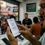 Biometria facial será obrigatória para celulares