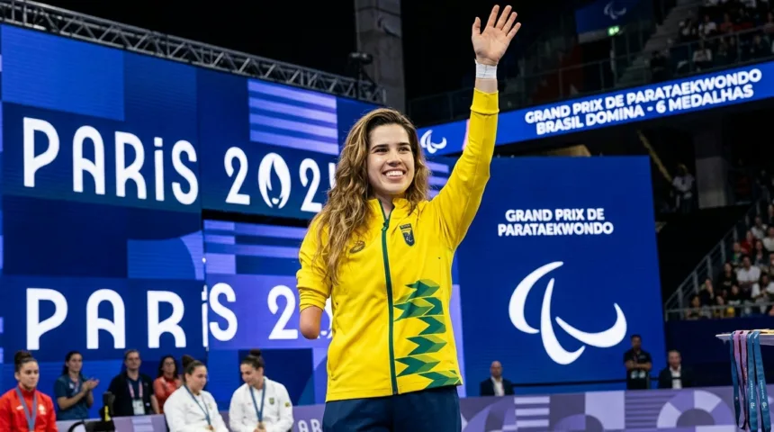 Brasil domina o Grand Prix de parataekwondo em Paris com seis medalhas