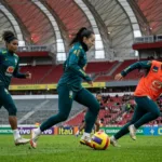 Brasil e Argentina fazem amistoso inédito no Beira-rio em preparação para a Copa