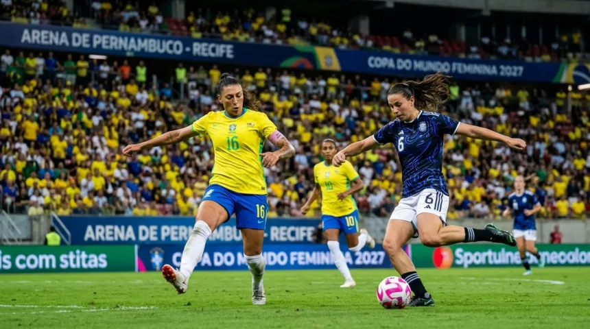 Brasil empata com Argentina e encerra ciclo de testes na seleção feminina