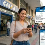 Caixa libera hoje o Bolsa Família de outubro para inscritos com NIS final 2