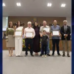 Câmara de Goianésia homenageia radialistas com Moção de Aplauso