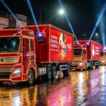 Caravana de Natal da Coca-cola confirma datas para percorrer Goiás e região