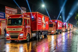 Caravana de Natal da Coca-cola confirma datas para percorrer Goiás e região