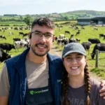 Casal de Anápolis busca independência financeira em fazenda na Irlanda