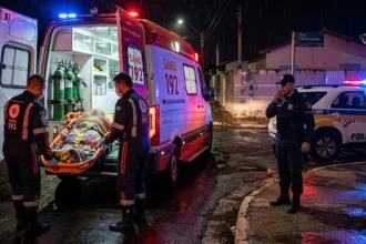 Casal passa por cirurgia após ser atingido por tiros no Parque Calixtópolis em Anápolis