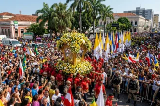 Círio de Nazaré mobiliza milhões em Belém com esquema especial de segurança