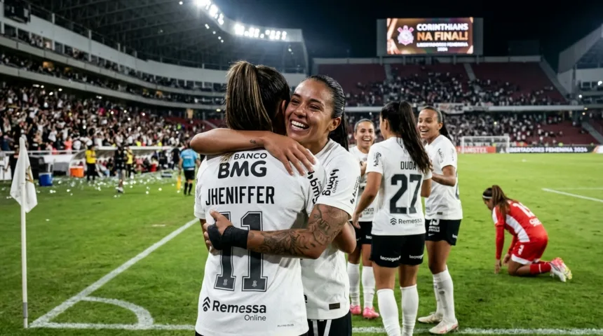 Corinthians derrota Santa Fe e garante vaga na final da Libertadores Feminina
