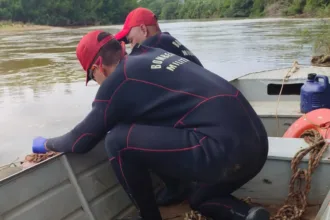 Corpo de homem desaparecido é encontrado no Rio Maranhão pelos bombeiros
