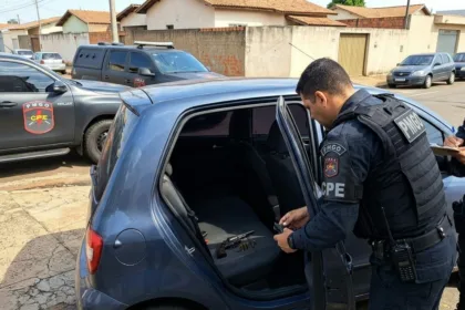 CPE prende homem suspeito de atirar contra residência em Anápolis