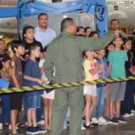 Crianças do SCFV de Goianésia visitam Base Aérea de Anápolis em atividade de conhecimento e inspiração
