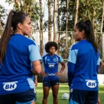 Cruzeiro inicia trajetória na Libertadores Feminina e se torna o 15º clube do país no torneio