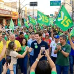 Daniel Vilela reforça campanha em Goiânia e declara tranquilidade sobre processo eleitoral