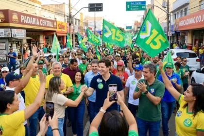 Daniel Vilela reforça campanha em Goiânia e declara tranquilidade sobre processo eleitoral