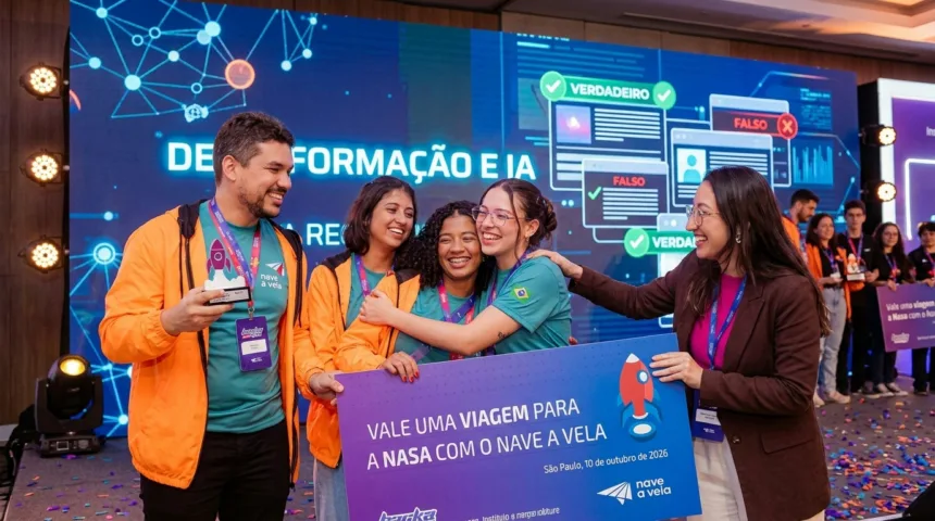 Desinformação e inteligência artificial mobilizam alunas do Recife em projeto premiado