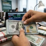 Dólar encerra abaixo de cinco reais e bolsa sobe na véspera eleitoral