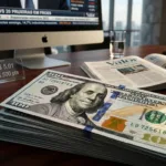 Dólar recua para faixa de cinco reais e bolsa avança com cenário externo e eleitoral