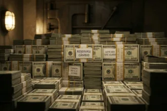 Dólar sobe para R$ 5,22 em pregão marcado por tensões globais e alta do petróleo