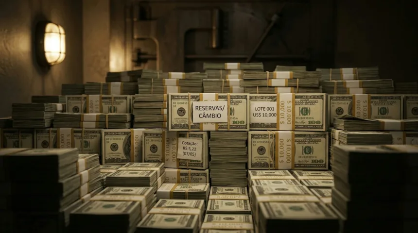 Dólar sobe para R$ 5,22 em pregão marcado por tensões globais e alta do petróleo Dólar sobe para R$ 5,22 em pregão marcado por tensões globais e alta do petróleo