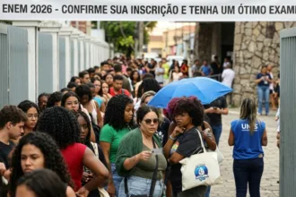 Enem 2026 registra mais de cinco milhões de inscrições confirmadas