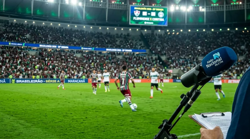Fluminense e Coritiba se enfrentam no Maracanã com transmissão da Rádio Nacional