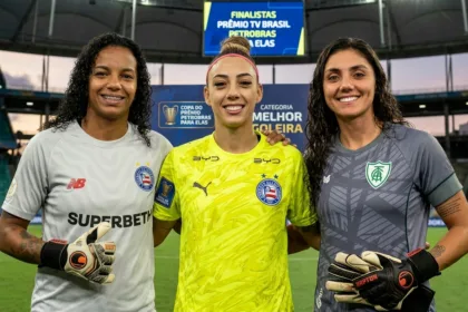 Goleiras Yanne, Carlinha e Sandy disputam final do prêmio TV Brasil Petrobras para Elas