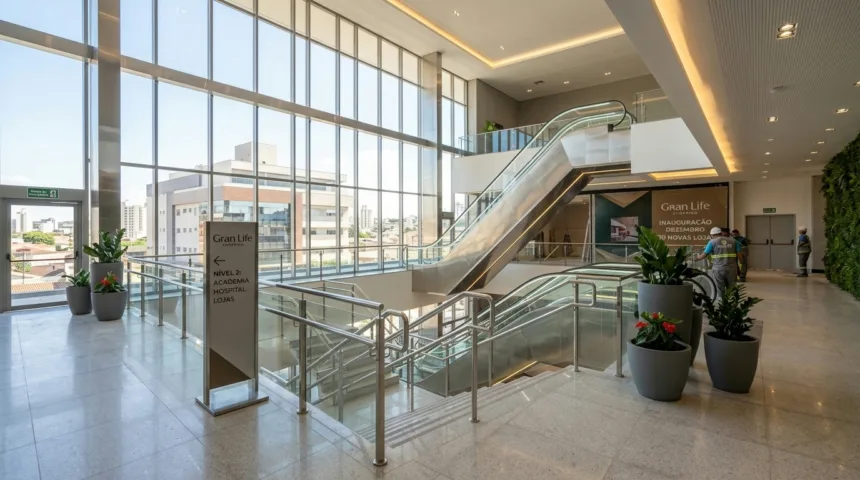 Gran Life Shopping em Anápolis revela estrutura interna e confirma inauguração para dezembro Gran Life Shopping em Anápolis revela estrutura interna e confirma inauguração para dezembro