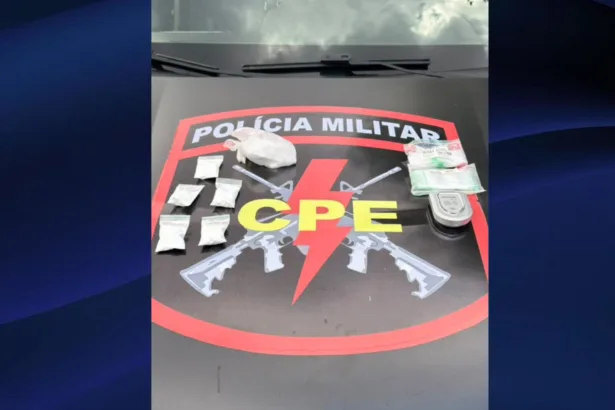 Homem é preso por tráfico em Goianésia ao ser pego com várias porções de cocaína