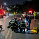 Homem fica ferido em Goianésia após empinar moto e perder controle