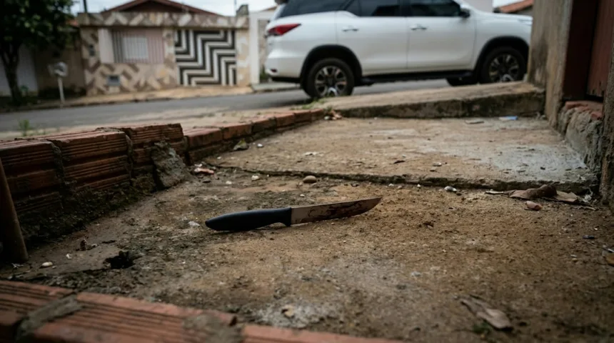 Homem morre após ser esfaqueado pela companheira em residência de Anápolis