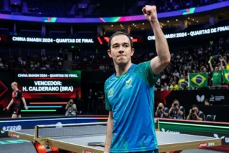 Hugo Calderano supera Felix Lebrun e garante vaga na semifinal do China Smash