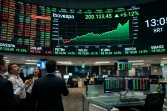 Ibovespa dispara e dólar recua após resultado do primeiro turno das eleições