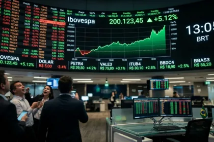Ibovespa dispara e dólar recua após resultado do primeiro turno das eleições