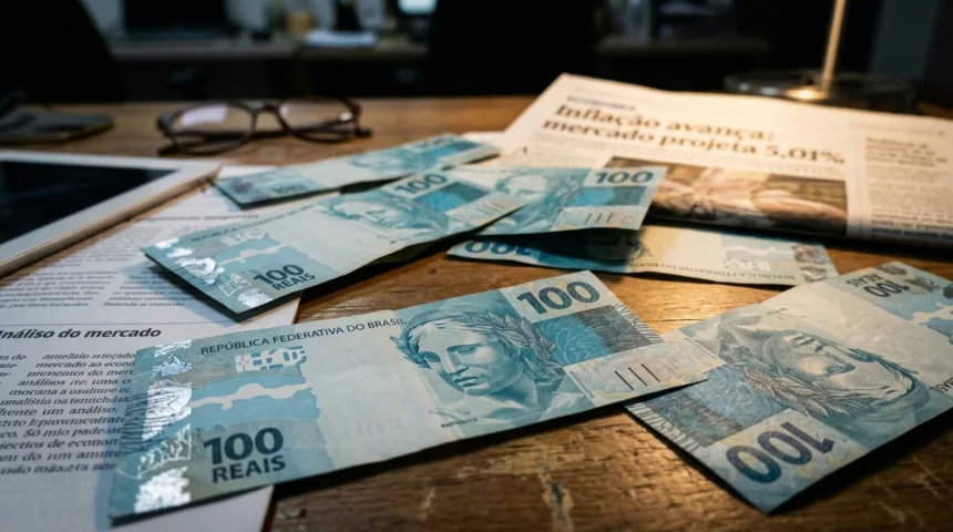 Inflação em 2026 tem nova alta e mercado projeta índice em 5,01% conforme Boletim Focus