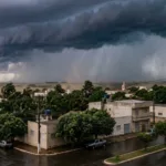 INMET alerta para tempestade com granizo e ventos de até 100 km/h