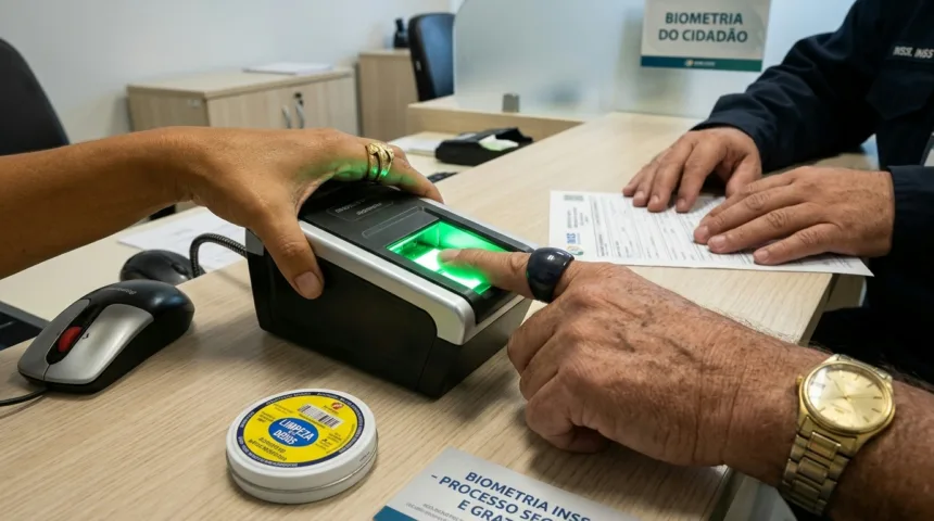INSS alerta contra golpes envolvendo falsos bloqueios por biometria