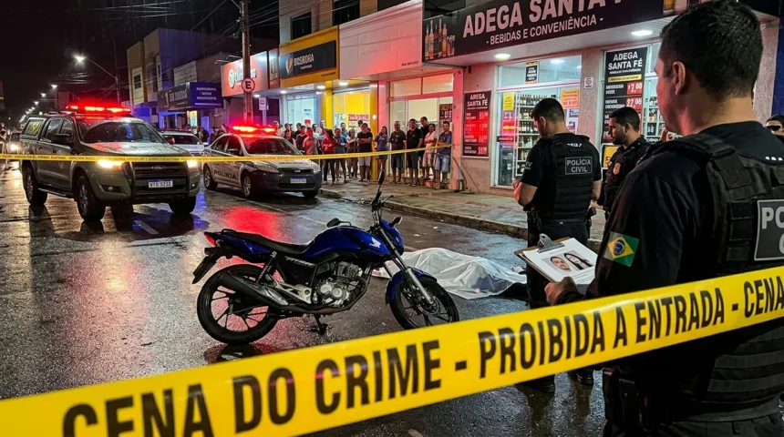 Investigação aponta ordem externa no assassinato de casal em adega de bebidas em Anápolis