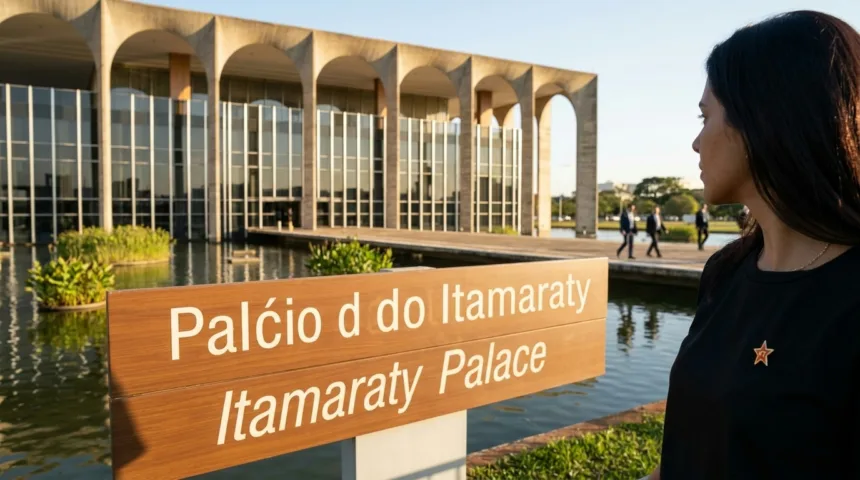 Itamaraty presta assistência a brasileiras após repercussão de foto com símbolo do PT na Polônia